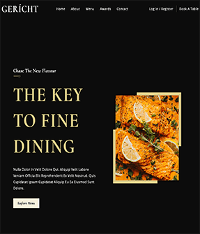 Restaurant Website